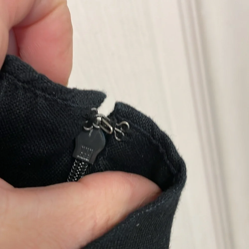 Gap High Rise wide split cropped leg linen pants size 2 - Picture 10 of 12